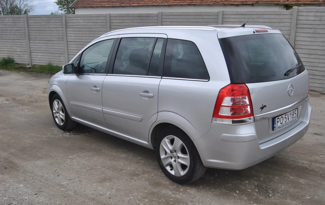 Opel Zafira cena 13900 przebieg: 339357, rok produkcji 2012 z Mogilno małe 301